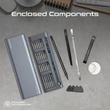 Promate 62-Pieces Cordless Electric Screwdriver Kit With Led Fill Light