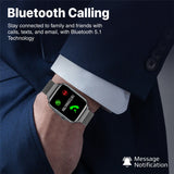 Promate Superfit™ Smartwatch With Handsfree Support, Graphite