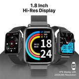 Promate Superfit™ Smartwatch With Handsfree Support, Graphite