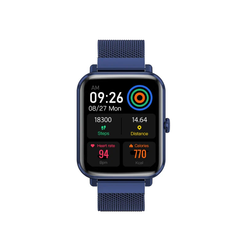 Promate Superfit™ Smartwatch With Media Storage, Blue