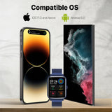 Promate Superfit™ Smartwatch With Media Storage, Blue