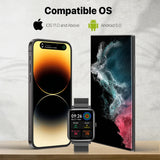 Promate Superfit™ Smartwatch With Media Storage, Graphite