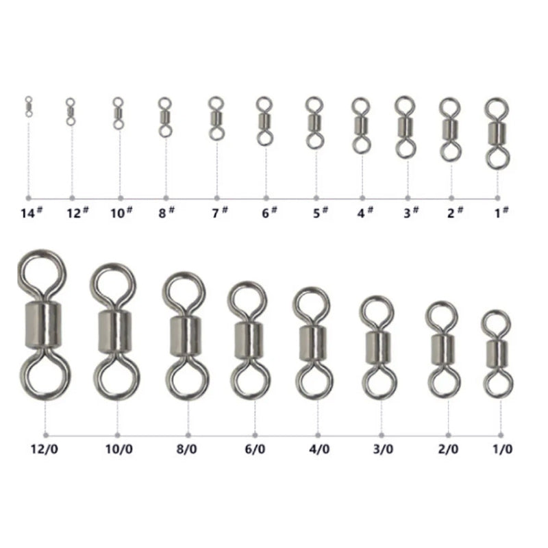 Rolling Swivel (8) (Swivel Size: 8)