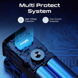 Promate 27600Mah Ultra-Compact 160W Multi-Port Pd 3.1 Power Bank With Tft Lcd Screen