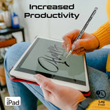 Promate Transparent Precision Active Stylus Pen With Palm Rejection