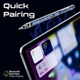 Promate Transparent Precision Active Stylus Pen With Palm Rejection