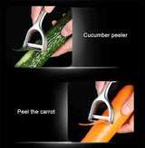 Vegetable Fruit and Vegetables Peeler - Black