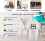 Microfiber Spray Mop For Floor Cleaning, Dry Wet Wood Floor Mop With 3 Pcs Washable Pads