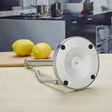 Paper Towel Holder For One Hand Tear With Standing Weighted Base Non Slip