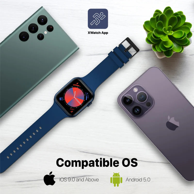 Promate Activlife™ Smartwatch With Hands-Free Function, Blue