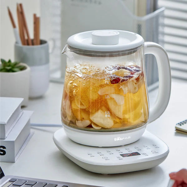 Bear Electric Health Kettle Multi-Function Kettle, Cordless Kettle Jug. 16 Function, 1.5L