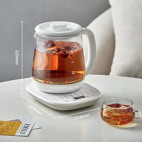 Bear Electric Health Kettle Multi-Function Kettle, Cordless Kettle Jug. 16 Function, 1.5L