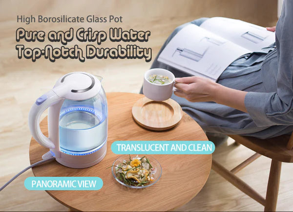 Bear Electric Kettle Glass kettle, 1.7L