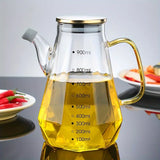 Diamond Shape Oil Dispenser Bottle For Kitchen - 900ML