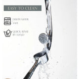 Premium Garlic Press - Gloss Silver