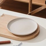 Matte Cream 8-Inch Disc Ybh04072P8