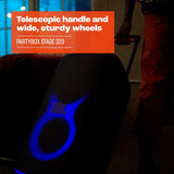 JBL Partybox Stage 320 Bluetooth Portable Party Speaker, Black